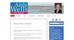 Desktop Screenshot of andywells.org
